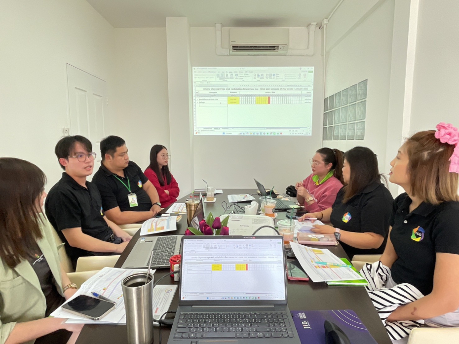 ประชุมทบทวนแผนการปฏิบัติงาน ฝ่ายปฏิบัติการ (อาคารชุด) เดือน มกราคม ประจำปี 2568